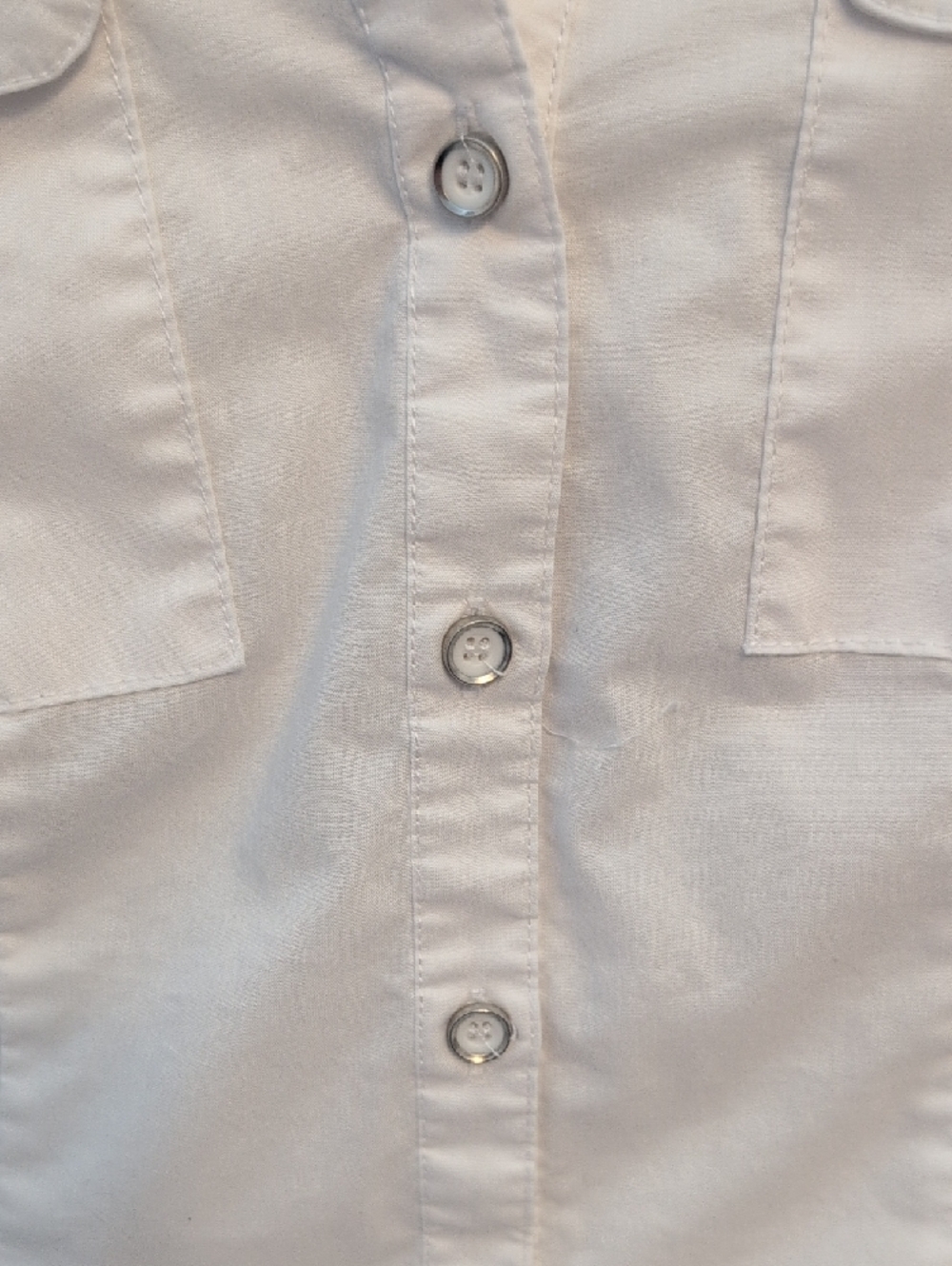 George White Short-Sleeve Button-Front Shirt - Picture 4 of 5